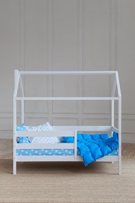 Кровать детская Домик, цвет белый в Йошкар-Оле