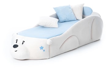 Кровать детская Мишка Pasha, белый в Йошкар-Оле