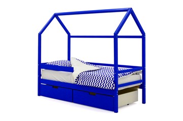 Кровать-домик Svogen синий в Йошкар-Оле