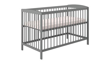 Кроватка для новорожденных POLINI Kids Simple 101 Серый в Йошкар-Оле