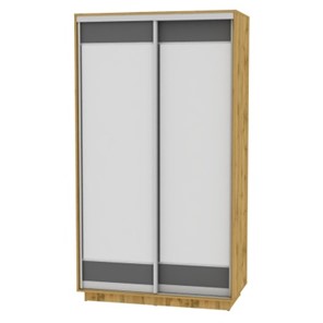 Шкаф 2-х дверный Весенний HK1, 2155х1200х600 (D2D2), ДВ-Графит в Йошкар-Оле