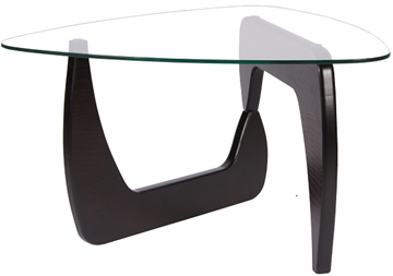Стеклянный столик Берген-3, черный в Йошкар-Оле