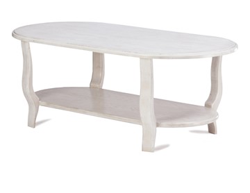 Овальный столик двухярусный ЖС-000, 120х70, (стандартная покраска) в Йошкар-Оле