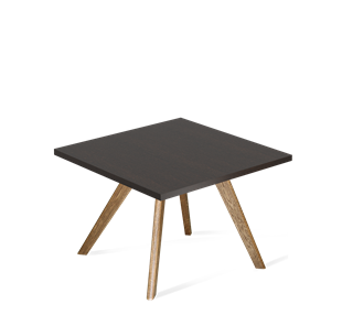 Журнальный столик SHT-S39 / SHT-TT 60/60 ЛДСП (венге луизиана/брашированный коричневый) в Йошкар-Оле