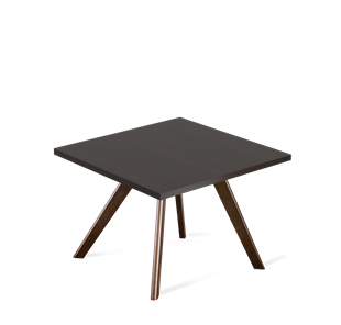 Квадратный столик SHT-S39 / SHT-TT 60/60 ЛДСП (венге луизиана/венге) в Йошкар-Оле