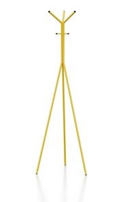 Напольная вешалка Крауз-11, цвет желтый в Йошкар-Оле
