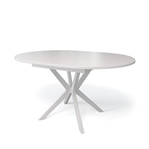 Стеклянный кухонный стол Kenner B1300 (Белый/Стекло белое сатин) в Йошкар-Оле