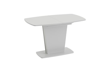 Кухонный стол раздвижной Честер тип 2, цвет Белый/Стекло белый глянец в Йошкар-Оле