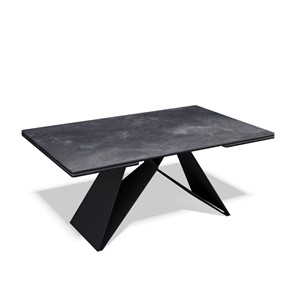 Керамический кухонный стол KB1400, черный/керамика черная в Йошкар-Оле