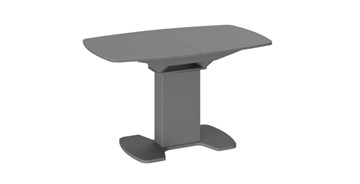 Стеклянный обеденный стол Портофино (СМ(ТД)-105.02.11(1)), цвет Серое/Стекло серое матовое LUX в Йошкар-Оле