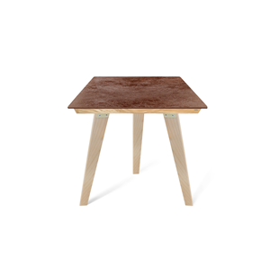 Керамический кухонный стол SHT-TU16 (3 шт.)/ТT8 60/60 (прозрачный лак/прозрачный лак/коричневая сепия) в Йошкар-Оле