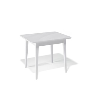 Раздвижной стол Kenner 900M (Белый/Стекло белое глянец) в Йошкар-Оле