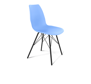 Обеденный стул SHT-ST29/S37 (голубой pan 278/черный муар) в Йошкар-Оле