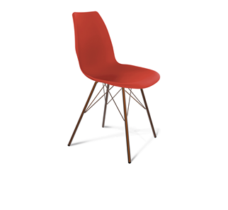Обеденный стул SHT-ST29/S37 (красный ral 3020/медный металлик) в Йошкар-Оле