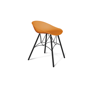 Обеденный стул SHT-ST19/S100 (оранжевый/черный муар) в Йошкар-Оле