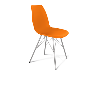 Обеденный стул SHT-ST29/S37 (оранжевый ral2003/хром лак) в Йошкар-Оле