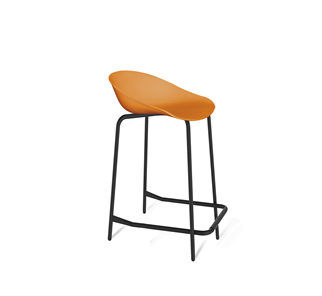 Барный стул SHT-ST19/S29-1 (оранжевый/черный муар) в Йошкар-Оле