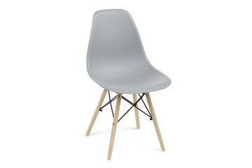 Обеденный стул derstuhl DSL 110 Wood (светло-серый) в Йошкар-Оле