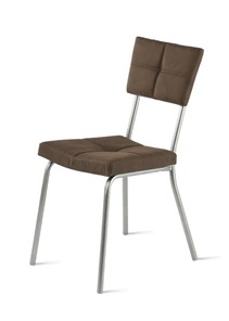 Обеденный стул Лион 1, Allure dark brown/Металлик в Йошкар-Оле