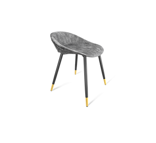 Обеденный стул SHT-ST19-SF1 / SHT-S95-1 (дымный/черный муар/золото) в Йошкар-Оле