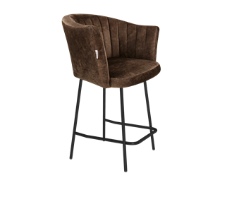 Полубарный стул SHT-ST42-1 / SHT-S29P-1 (кофейный трюфель/черный муар) в Йошкар-Оле