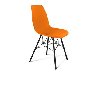 Обеденный стул Sheffilton SHT-ST29/S100 (оранжевый ral2003/черный муар) в Йошкар-Оле
