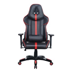 Компьютерное кресло Brabix GT Carbon GM-120 (две подушки, экокожа, черное/красное) 531931 в Йошкар-Оле