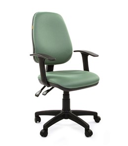 Кресло CHAIRMAN 661 Ткань стандарт 15-158 зеленая в Йошкар-Оле