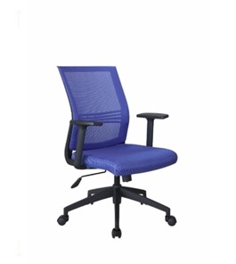 Кресло компьютерное Riva Chair 668, Цвет синий в Йошкар-Оле