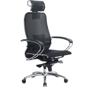 Кресло офисное Метта Samurai S-2.04, черный плюс в Йошкар-Оле