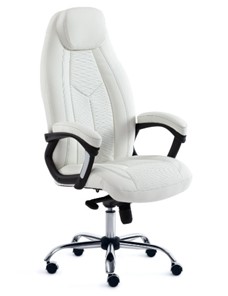 Компьютерное кресло BOSS Lux, кож/зам, белый, арт.15307 в Йошкар-Оле