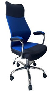 Кресло для компьютера C168 синий в Йошкар-Оле