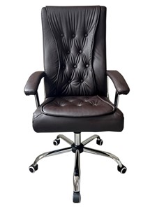 Офисное кресло С 22  коричневый в Йошкар-Оле