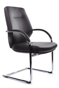 Кресло для офиса Alonzo-CF (С1711), темно-коричневый в Йошкар-Оле