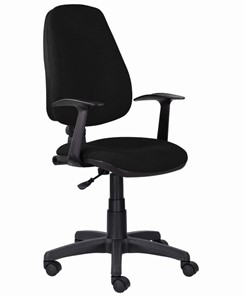 Кресло компьютерное Brabix Comfort MG-321, регулируемая эргономичная спинка, ткань, черное в Йошкар-Оле