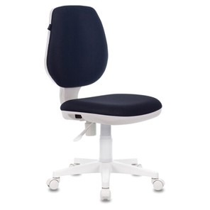 Кресло офисное BRABIX "Fancy MG-201W", без подлокотников, пластик белый, серое, 532412, MG-201W_532412 в Йошкар-Оле