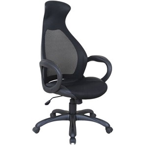 Компьютерное кресло Brabix Premium Genesis EX-517 (пластик черный, ткань/экокожа/сетка черная)   531574 в Йошкар-Оле