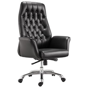 Кресло офисное BRABIX PREMIUM "Legacy EX-750", синхромеханизм, алюминий, экокожа, черное, 532492 в Йошкар-Оле