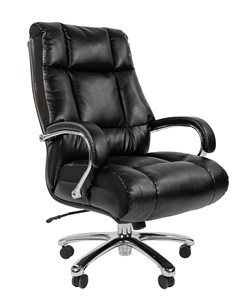 Офисное кресло CHAIRMAN 405 экокожа черная в Йошкар-Оле