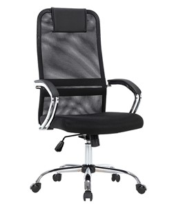 Кресло компьютерное CHAIRMAN CH612 Сетчатый акрил / Ткань стандарт / Экокожа, черный в Йошкар-Оле