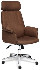Кресло компьютерное CHARM ткань, коричневый/коричневый , F25/ЗМ7-147 арт.13340 в Йошкар-Оле