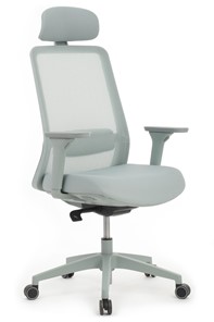 Офисное кресло Design WORK W-218C, Голубой в Йошкар-Оле