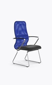 Кресло офисное Ergolife Sit 8 B2-9K - X1+Extra (Синий-Черный) в Йошкар-Оле