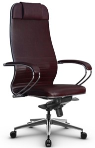 Кресло офисное Metta L 1m 38K2/K мультиблок, нижняя часть 17839 бордовый в Йошкар-Оле