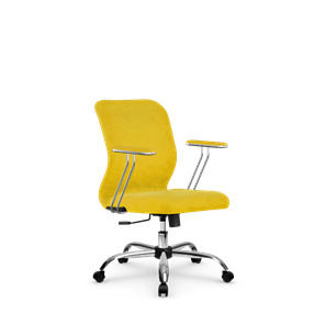 Компьютерное кресло SU-Mr-4/подл.078/осн.003 желтый в Йошкар-Оле