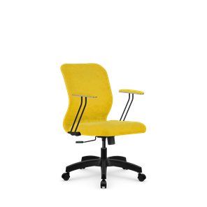 Офисное кресло SU-Mr-4/подл.079/осн.001 желтый в Йошкар-Оле