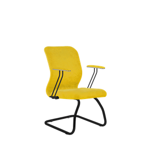 Кресло компьютерное SU-Mr-4/подл.079/осн.008 желтый в Йошкар-Оле