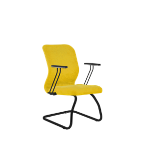 Офисное кресло SU-Mr-4/подл.110/осн.008 желтый в Йошкар-Оле