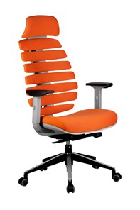 Кресло Riva Chair SHARK (Оранжевый/серый) в Йошкар-Оле