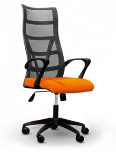 Компьютерное кресло ДамОфис 5600, оранж/черное в Йошкар-Оле